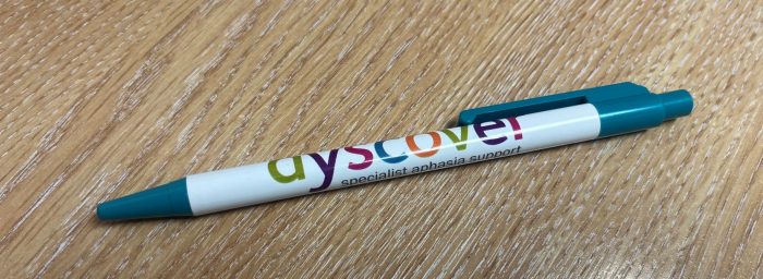 Dyscover Blue Ballpoint Pen